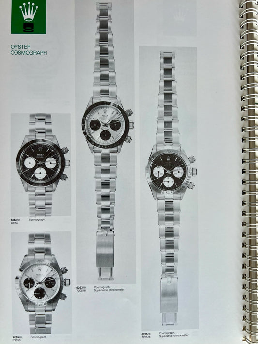 Rolex Vintage Catalog / Katalog 1985-1986 Rare