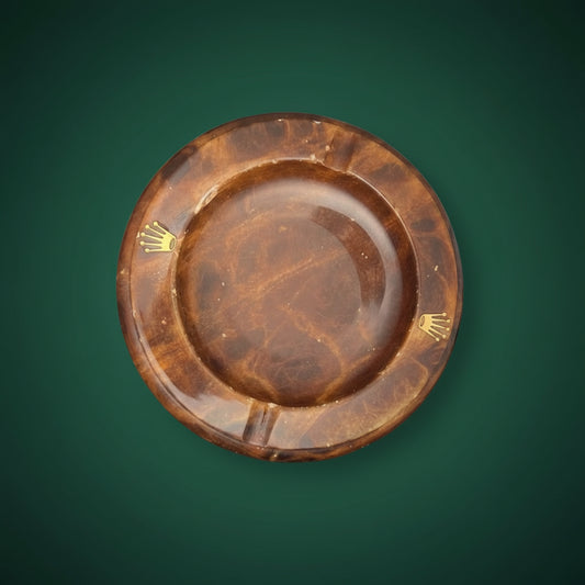 Rolex Vintage Collector Marble Ashtray Cendrier Aschenbecher Rare