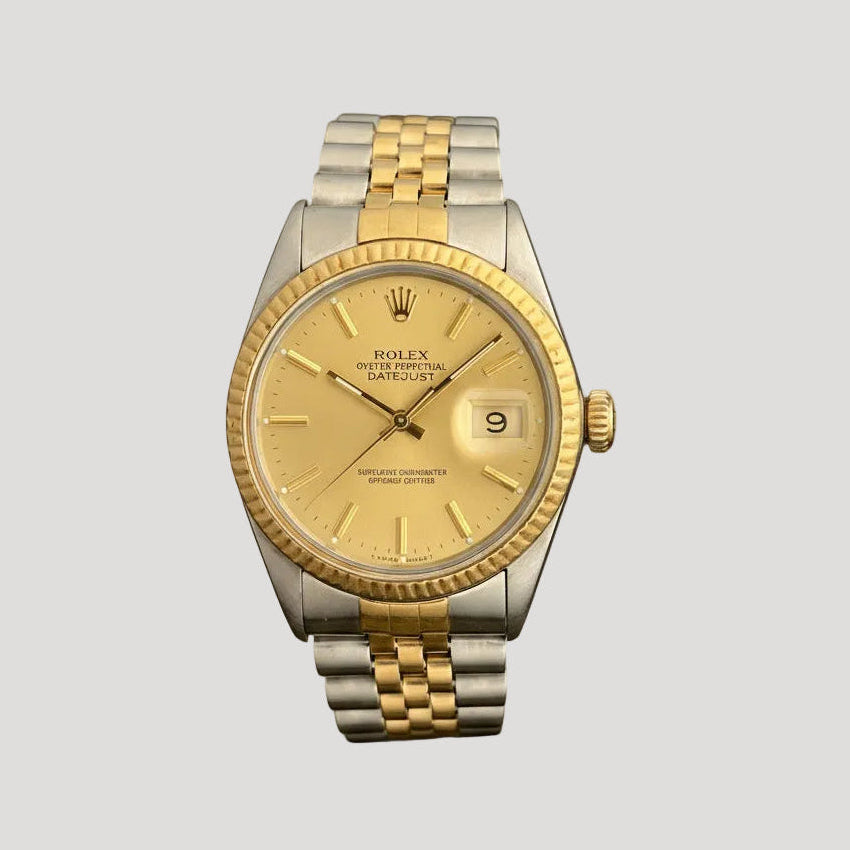 Rolex Vintage Datejust Oyster automatic Two Tone Ref 16013