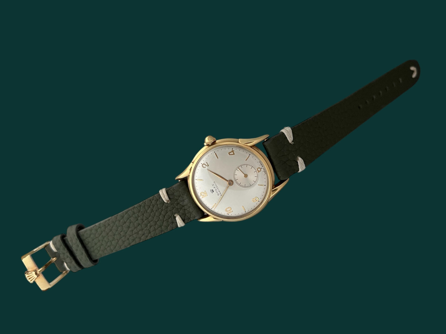 Rolex Vintage Precision Manual Winding 18K Gold 1947’ Fancy lugs