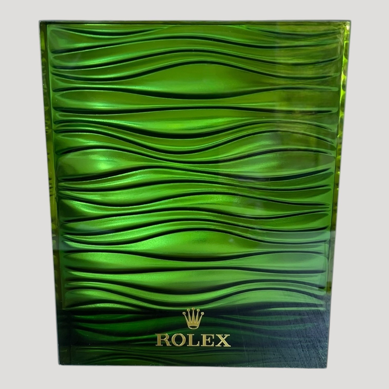 Rolex New Green Stand Display Présentoir Wave Rare – 24Time