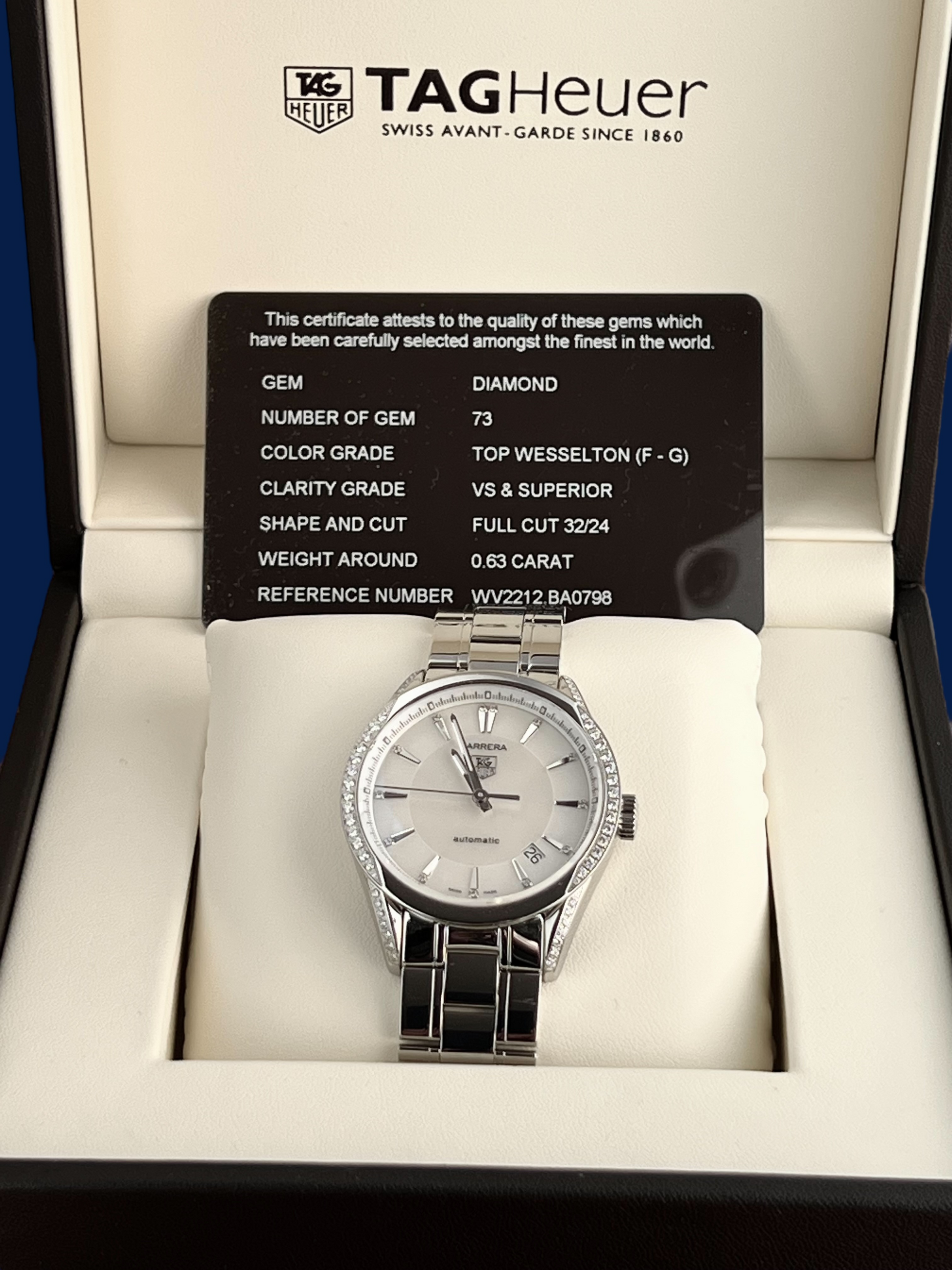 TAG Heuer Carrera Ref. WV2212.BA0798 36mm