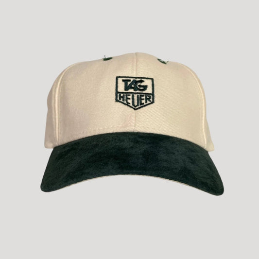 TAG Heuer New White & Green Cap/Casquette/Kappe New Adjustable Size