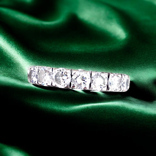 Full Diamonds 18k White Gold Ring
