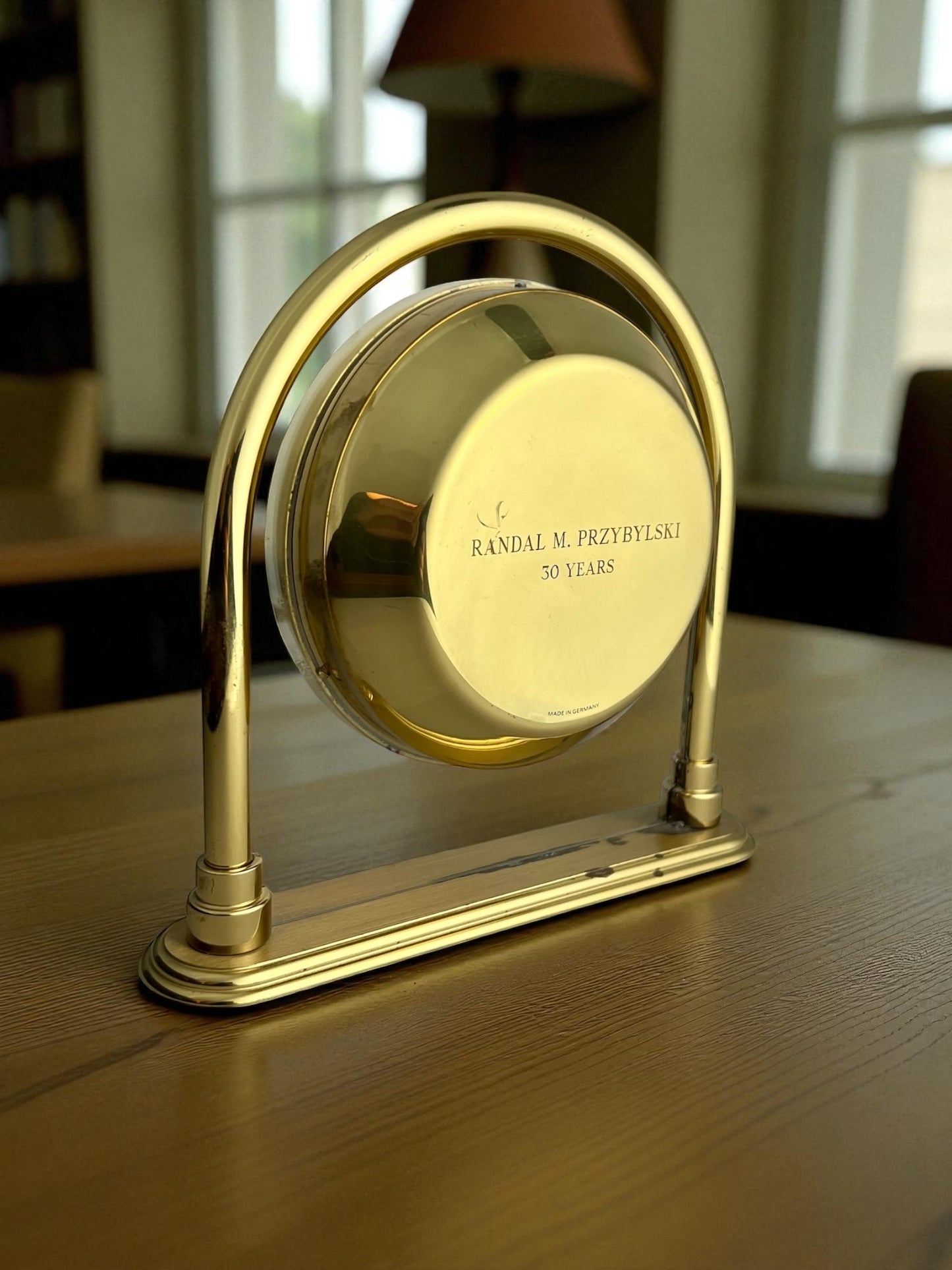 Tiffany & Co Moon Phase Table Clock /Horloge de table/Tischuhr ca 1980