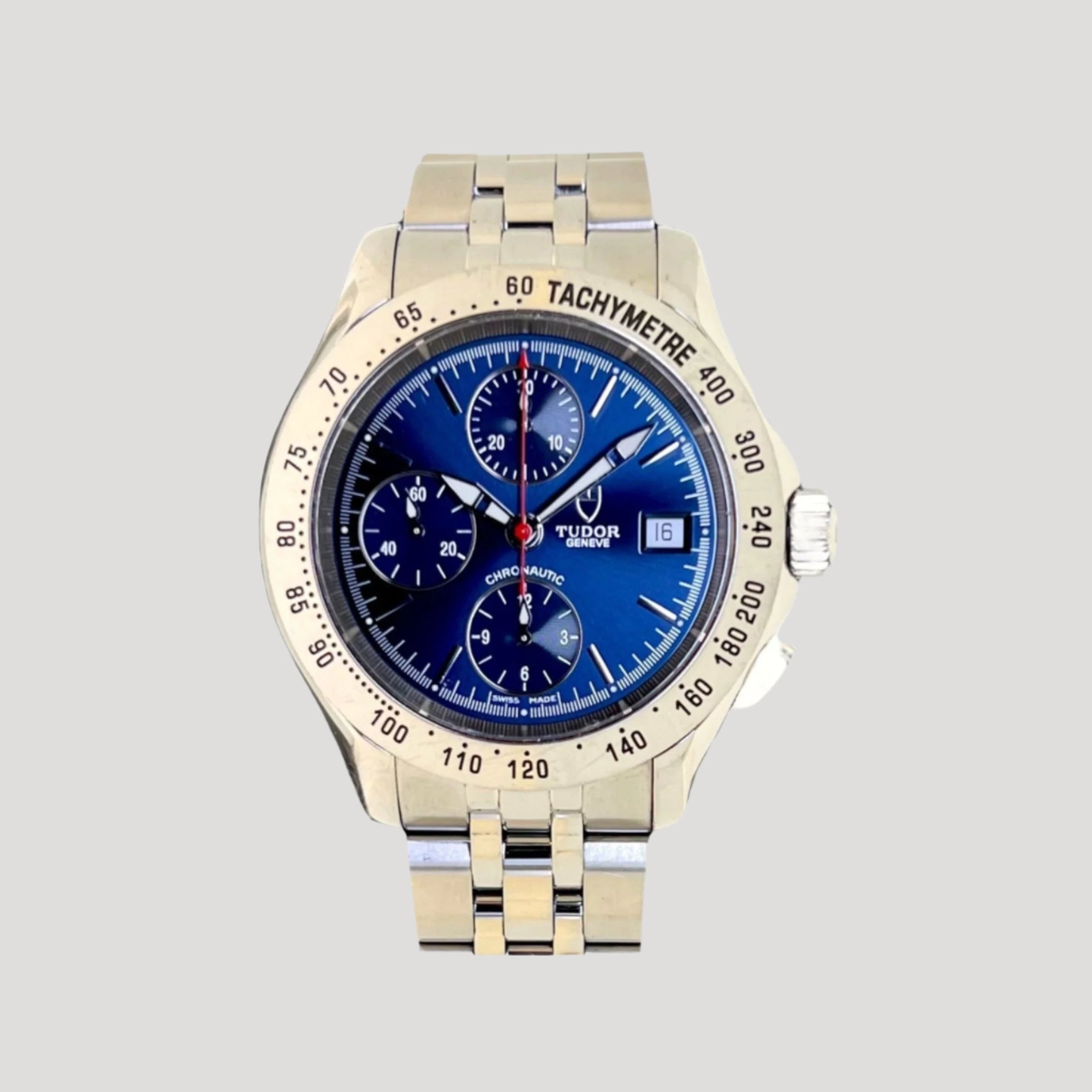 Tudor Chronautic Automatic Chronograph Ref. 79380 Blue Dial