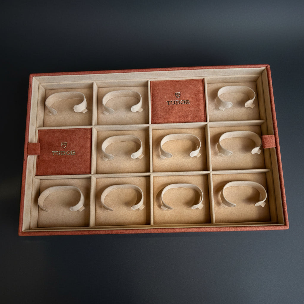 Tudor Official Box Display Présentoir for 12 watches Rare