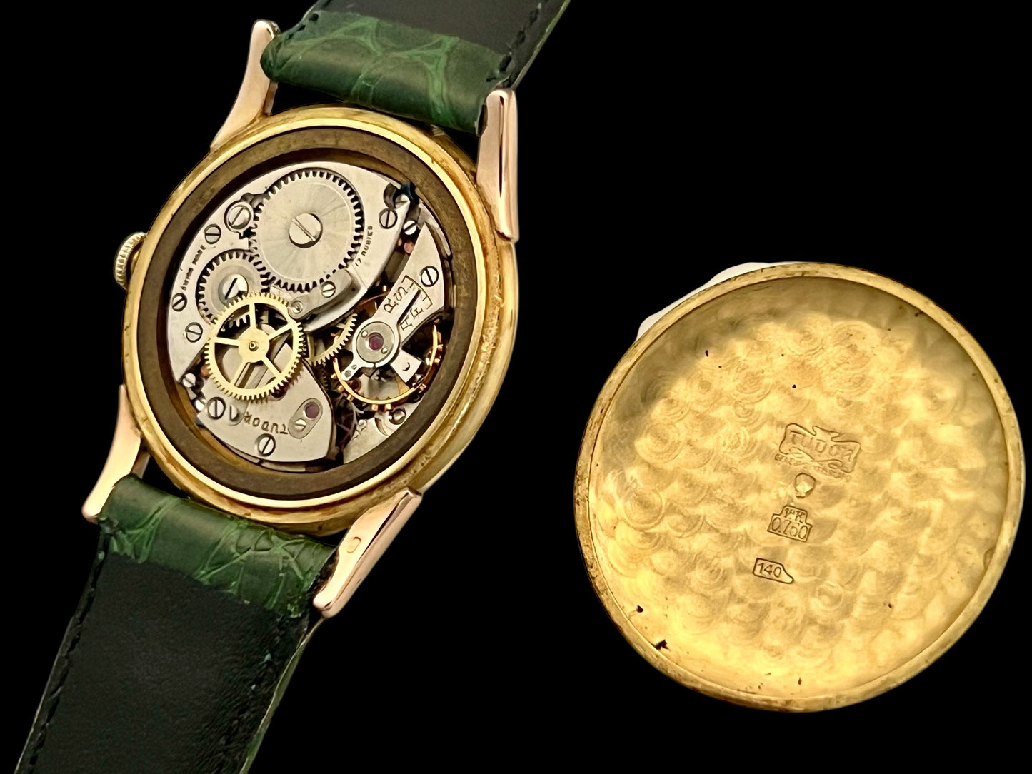 Tudor Two-Tone 18K Rose & Yellow Gold – Vintage Fancy Lugs