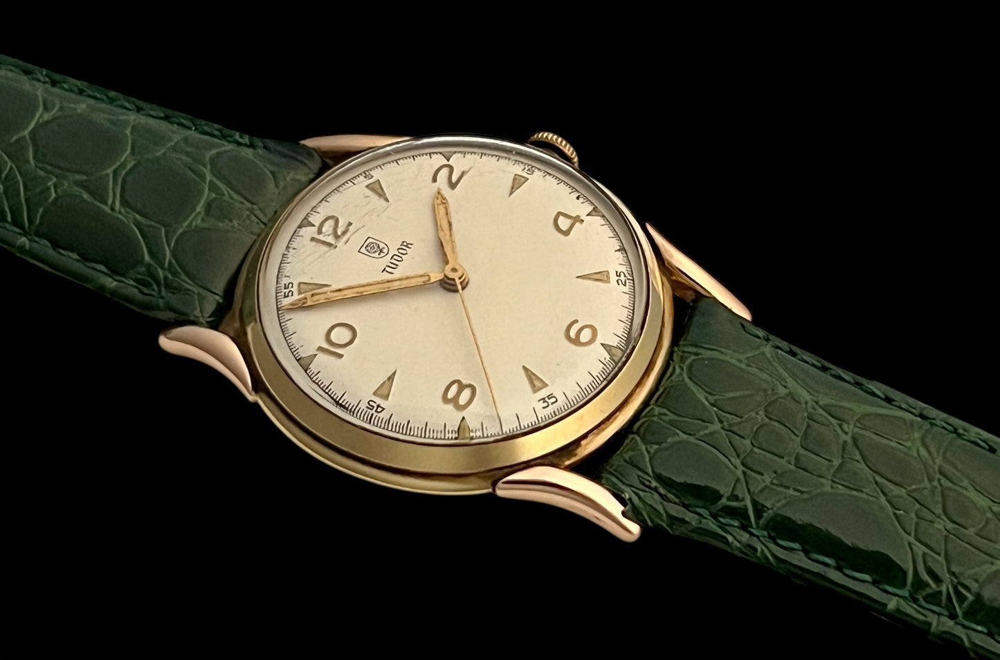 Tudor Two-Tone 18K Rose & Yellow Gold – Vintage Fancy Lugs