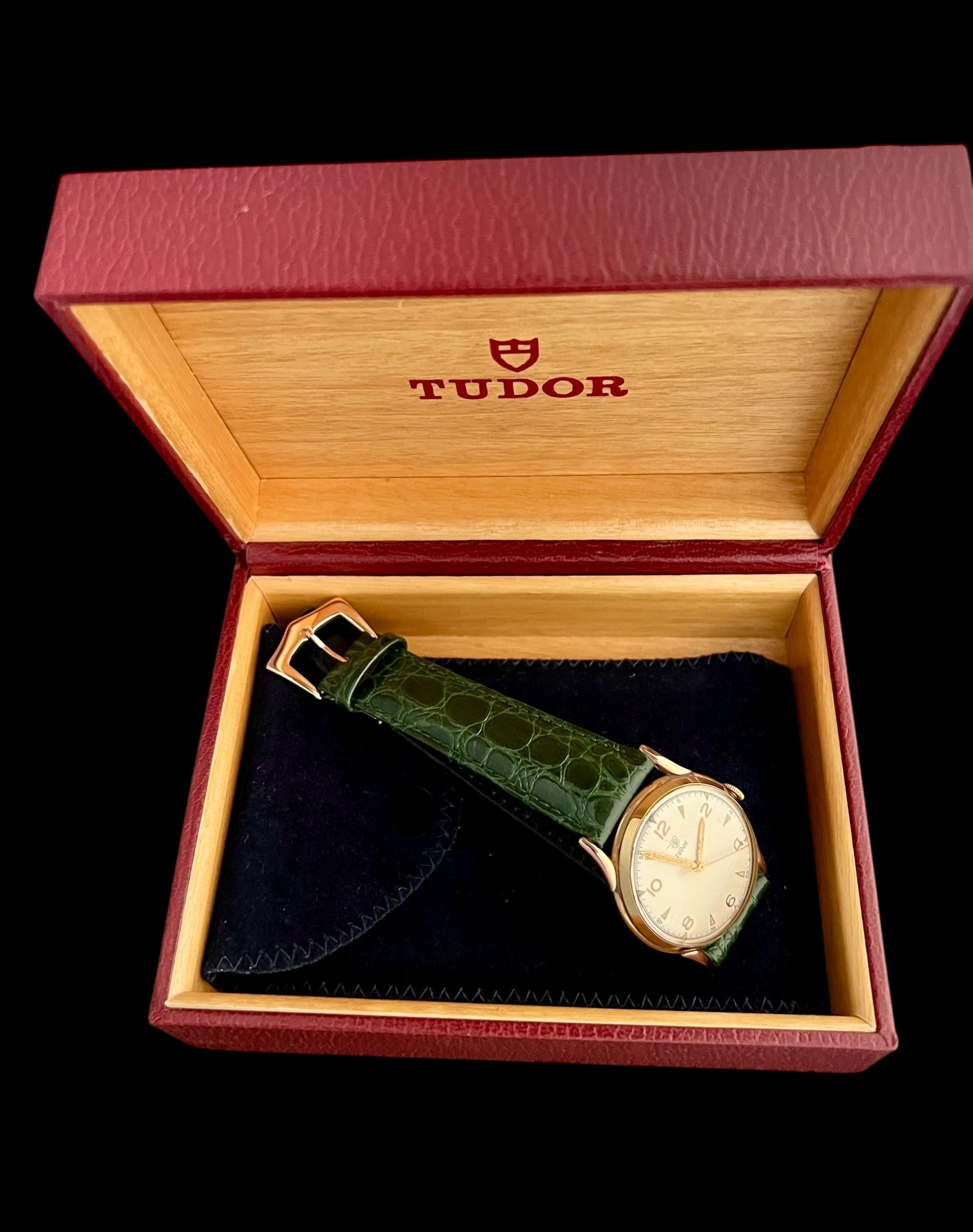 Tudor Two-Tone 18K Rose & Yellow Gold – Vintage Fancy Lugs