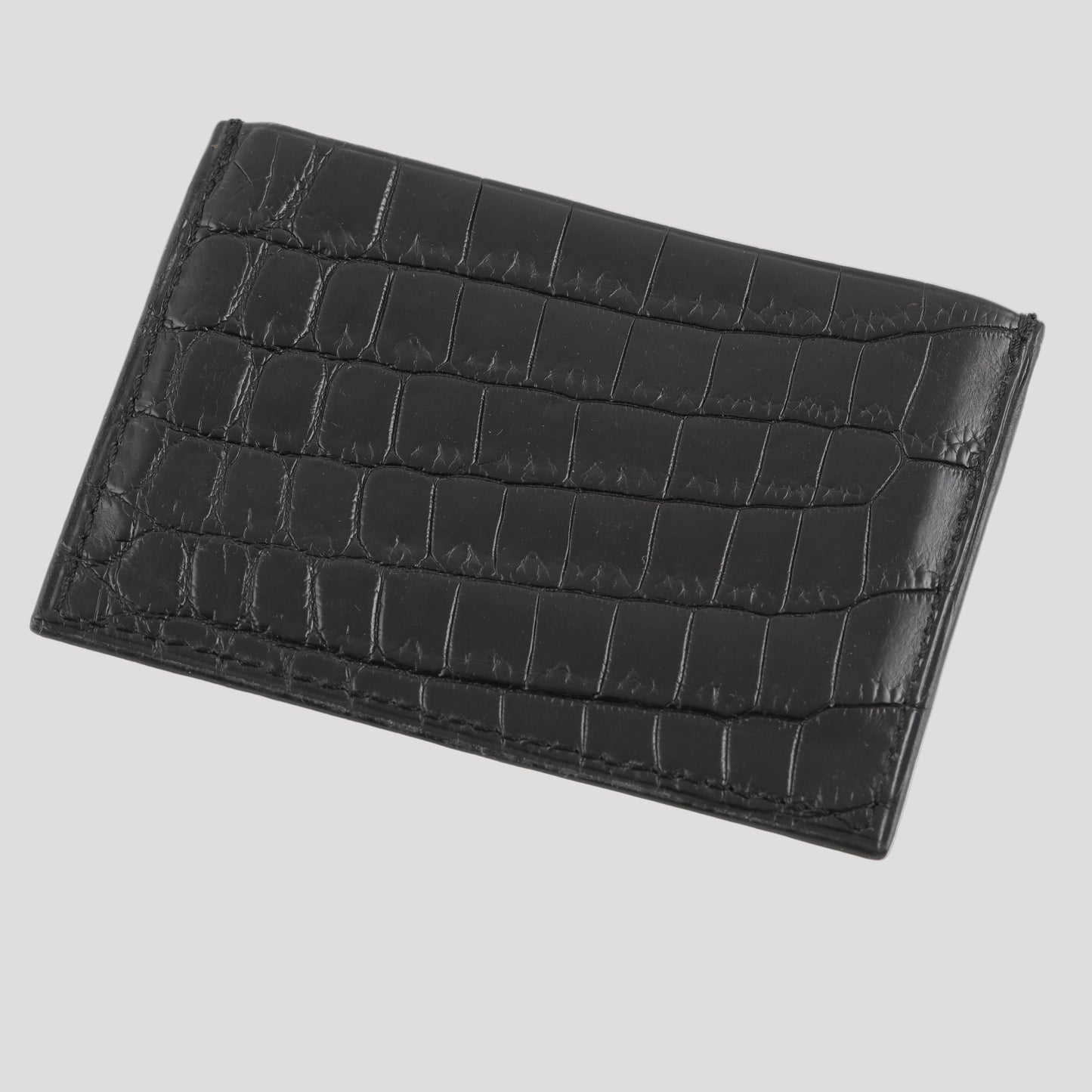 VACHERON CONSTANTIN, black leather card holder / etui