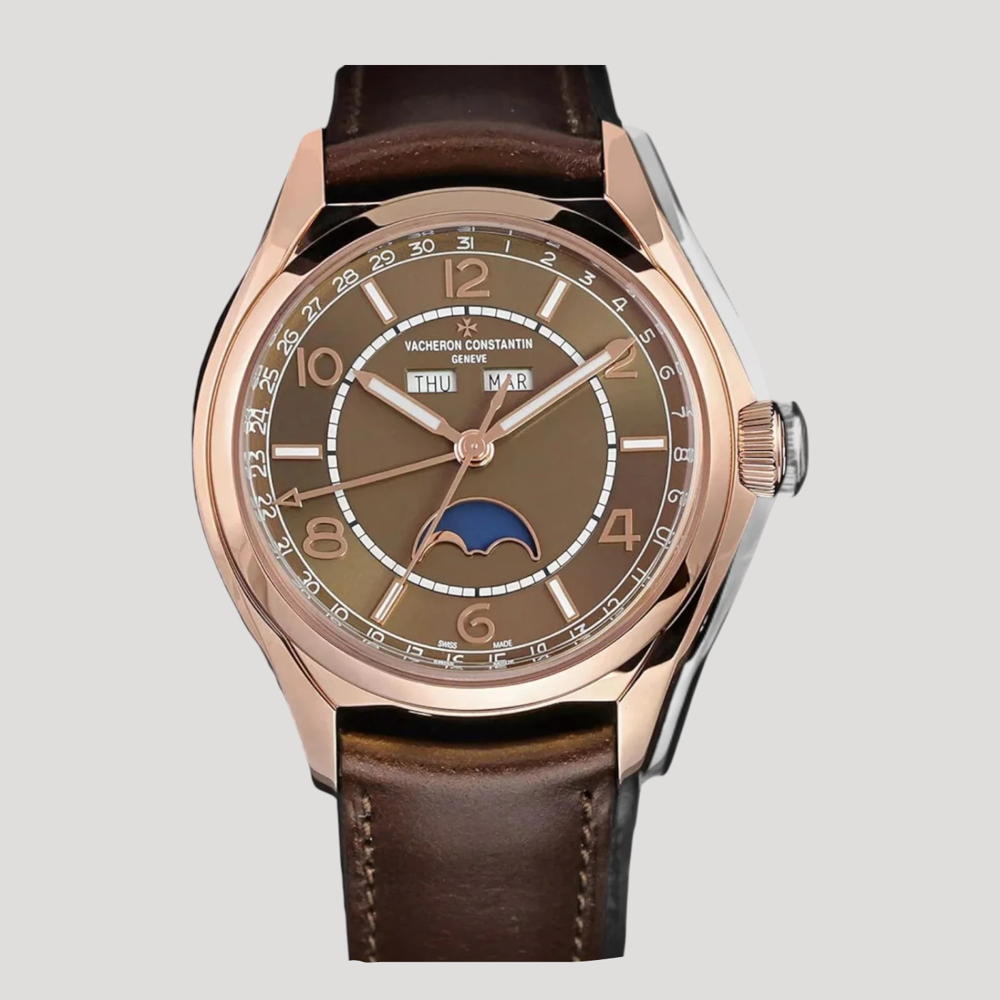 Vacheron Constantin FiftySix Complete Calendar 40mm 4000E/000R-B065 New Full Set