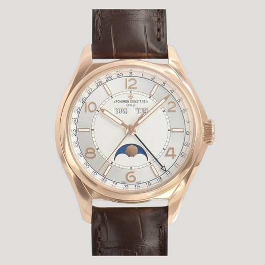 Vacheron Constantin FiftySix Complete Calendar 40mm Mens Watch 4000E/000R-B438 New Full Set