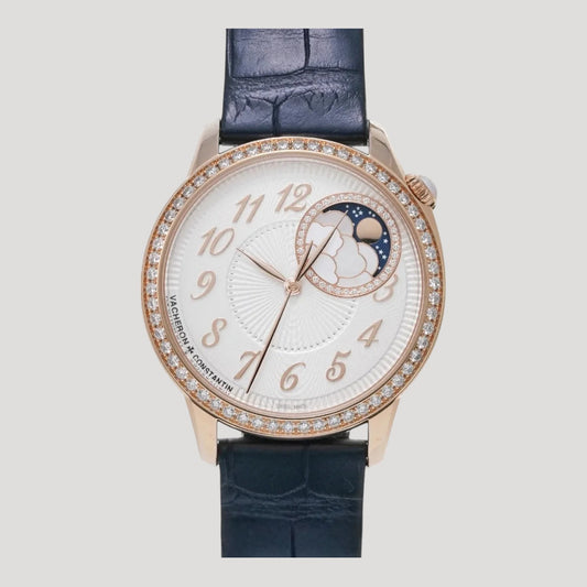 Vacheron Constantin Hégérie Moon Phase 37mm 8005F/000R-B498 New Full Set