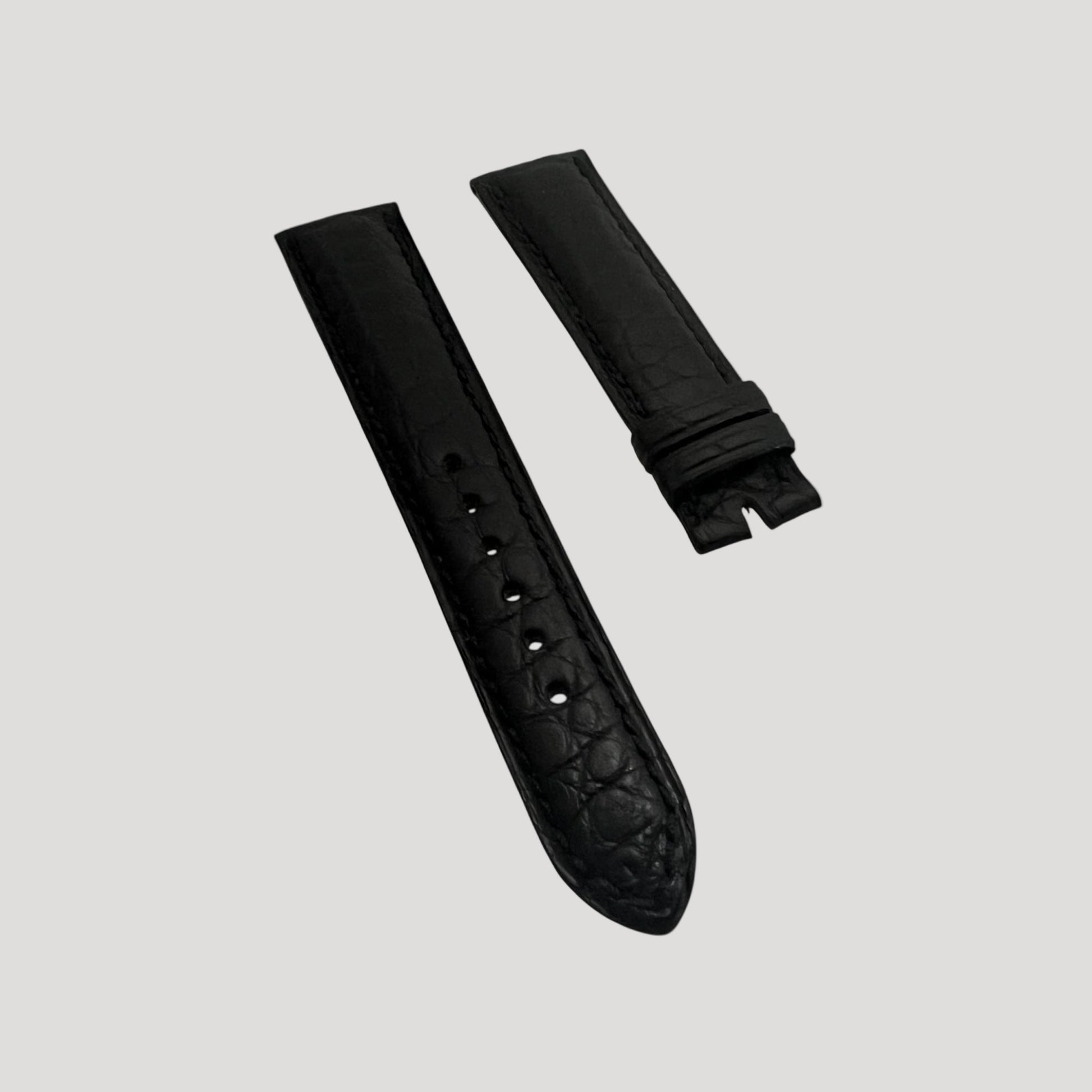 Vacheron Constantin New Black Croco Leather Bracelet/Band/Strap