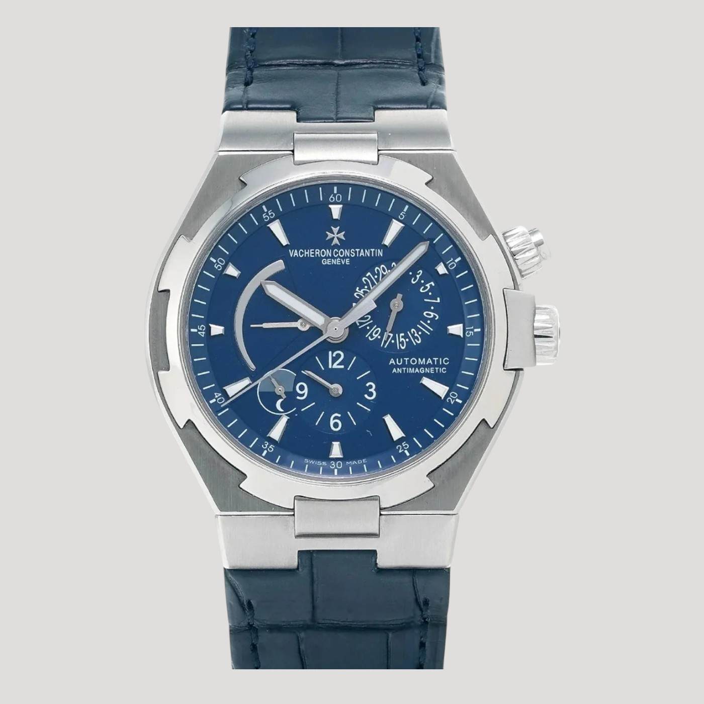 Vacheron Constantin
Overseas 47450 Dual Time SS Blue Dial
47450/000A-9039