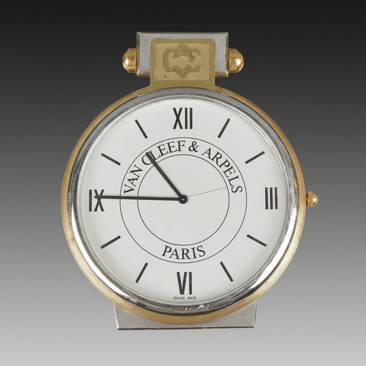 Van Cleff & Arpels Paris Desk Clock Horloge