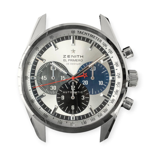 Zenith El Primero Chronograph Wall Clock Big Model ca 45 x 48 cm