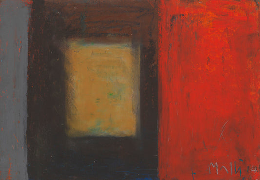 Walter Mafli (1915-2017)
Abstract, oil pastel on paper, signed and dated 