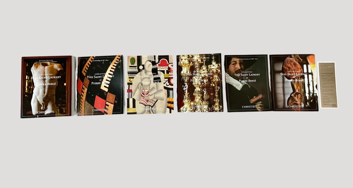 Yves Saint Laurent Collection 5 Volumes Book Book by Christie's Legendary Historic Sale