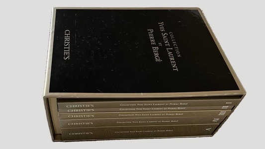 Yves Saint Laurent Collection Book by Christie's Legendary Historic Sale