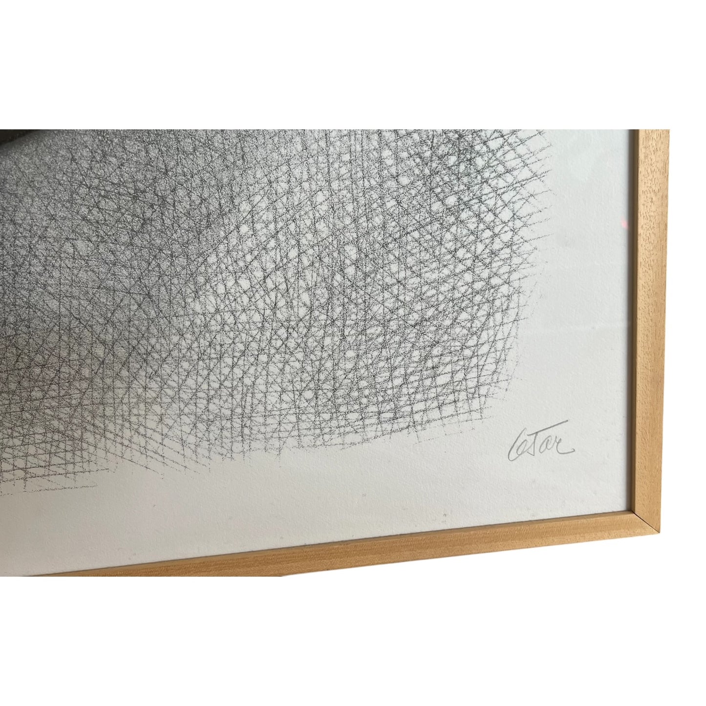 César Baldaccini (1921 – 1998) Large Painting Tableau Gemälde
