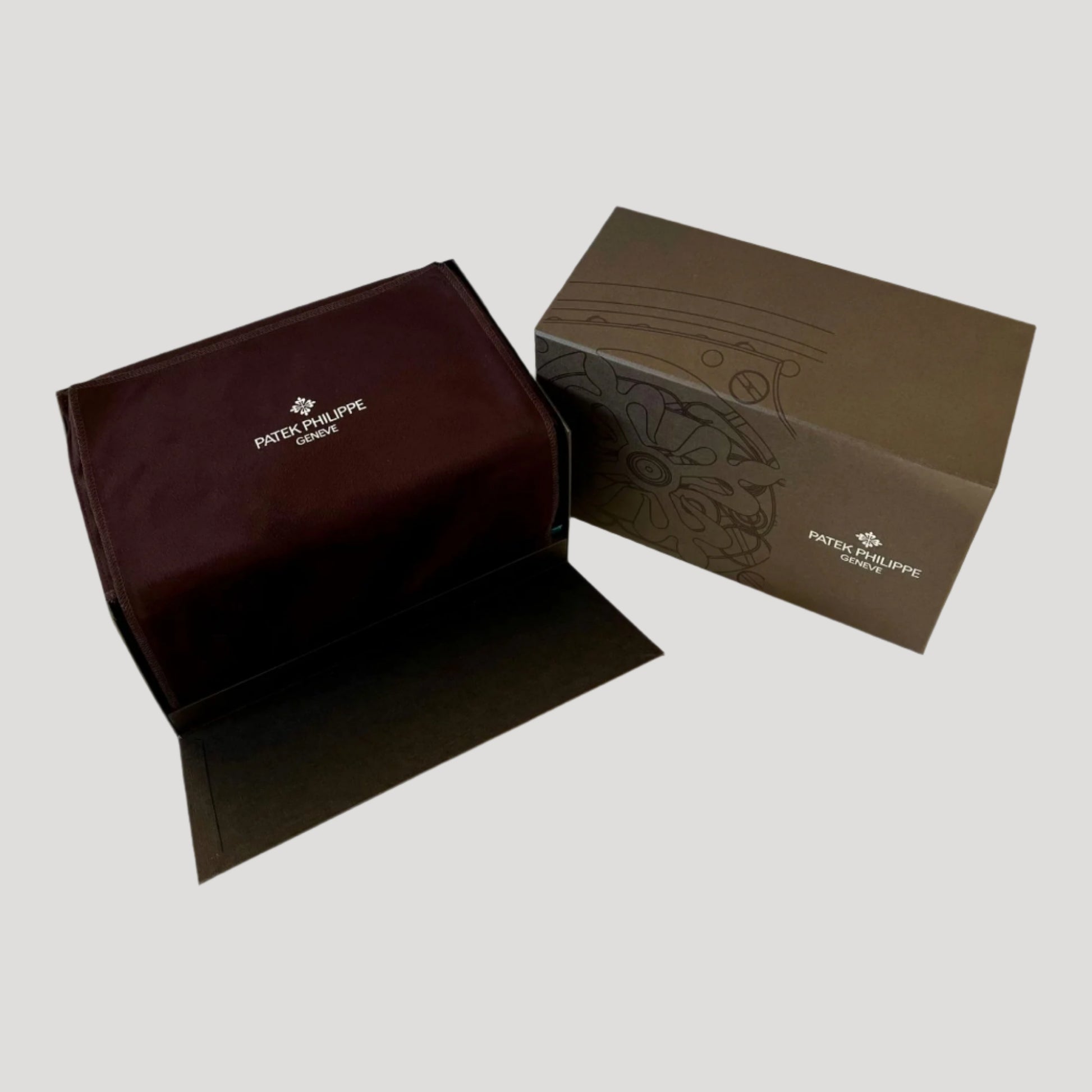 Patek Philippe New Rare Wooden Box  Watch & Jewllery