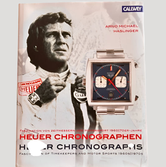 rare Heuer Vintage watches book in German &amp; English, by Bernd Haslinger