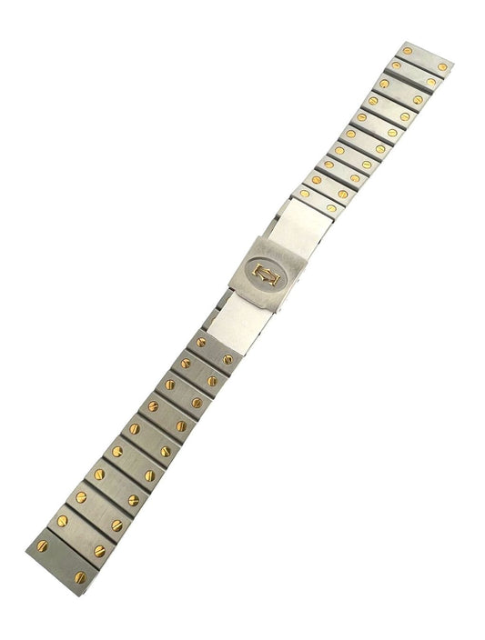 Cartier Santos RARE NEW Bracelet Band Stainless Steel & 18kt Gold 16MM Lugs