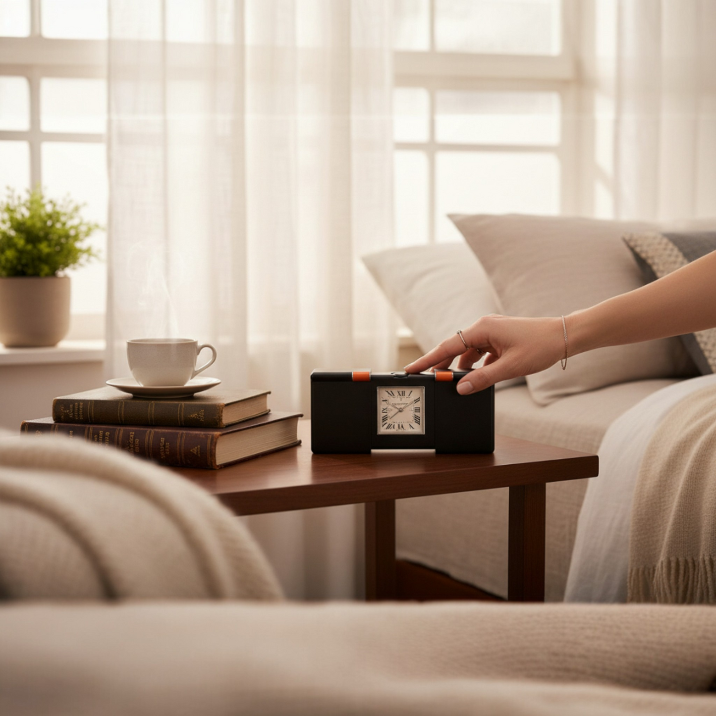 Cartier Turn Of The Century Travel Alarm Desk Clock Rare