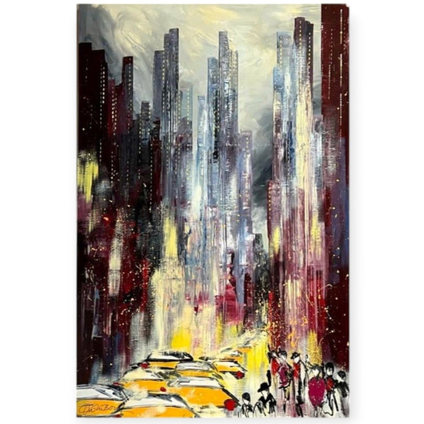 Claerbout Christian large painting 1947’ New York XL