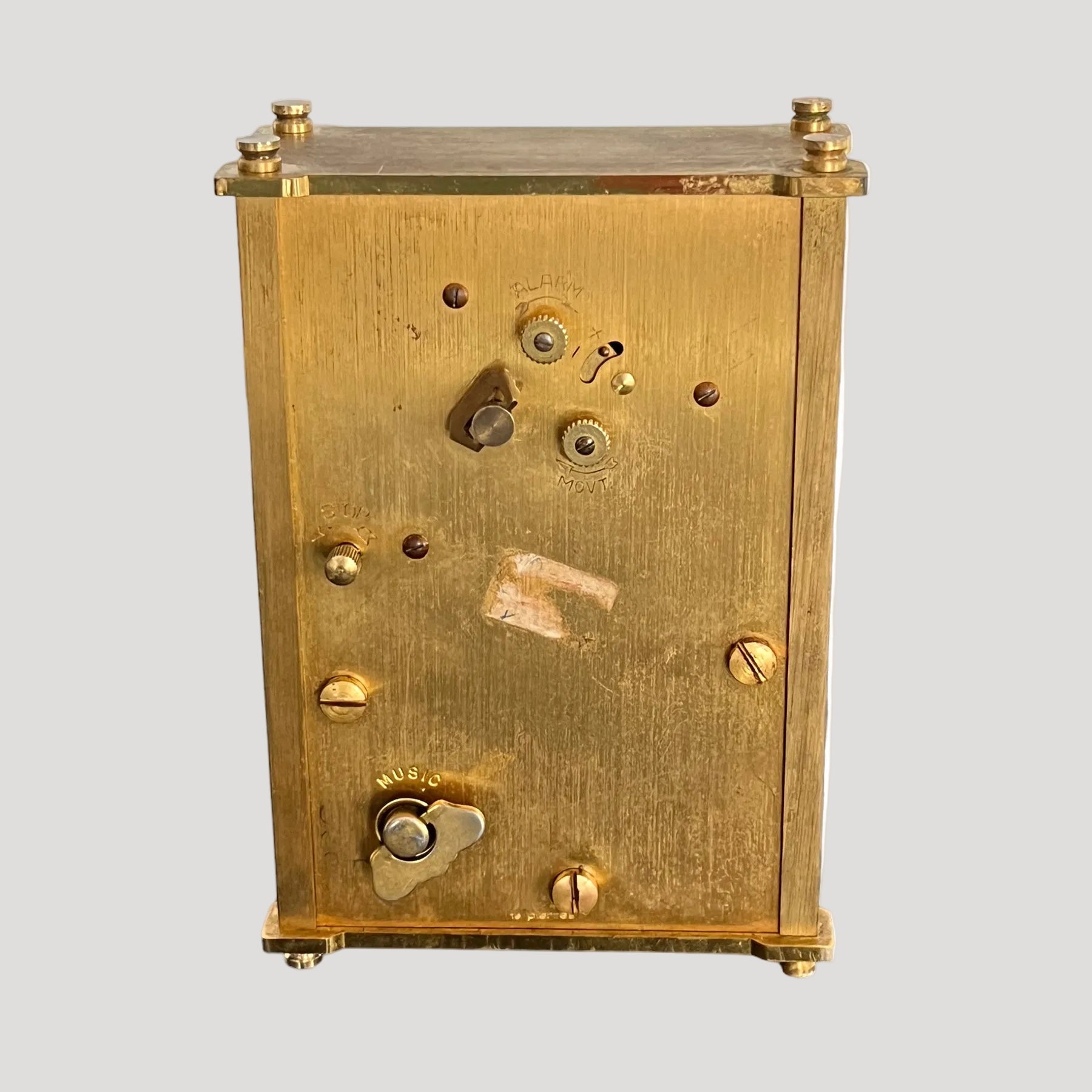 Jaeger-LeCoultre "Sailor" Musical Table Clock with Chime from the "Traviata", 1970s