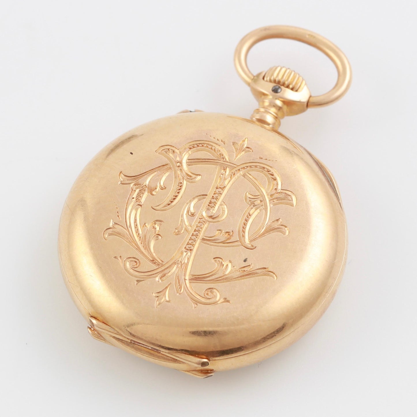 Longines Massive 18k Gold Pocket Watch Grand Prix Paris 1900