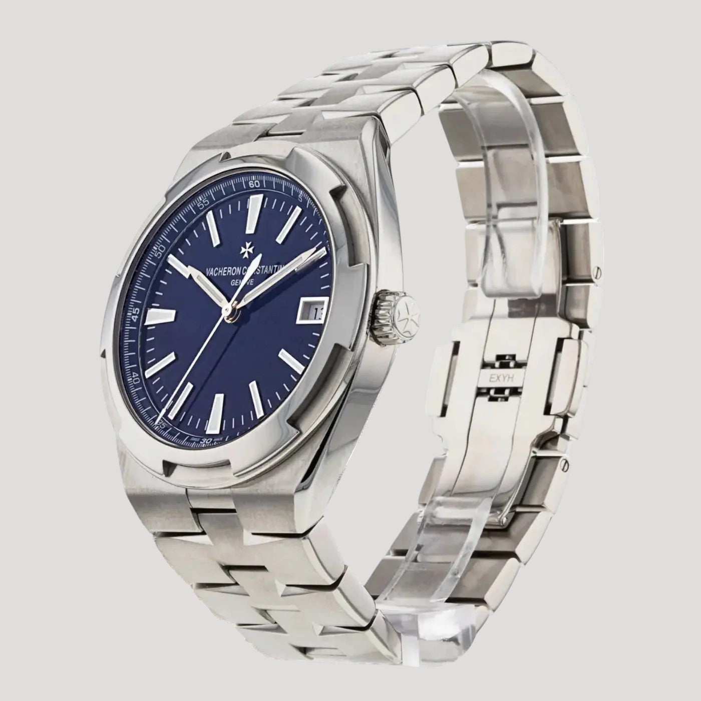 Vacheron Constantin Overseas 4500v Automatic 41mm Blue Dial SS,4500V/110A-B128 New Full Set