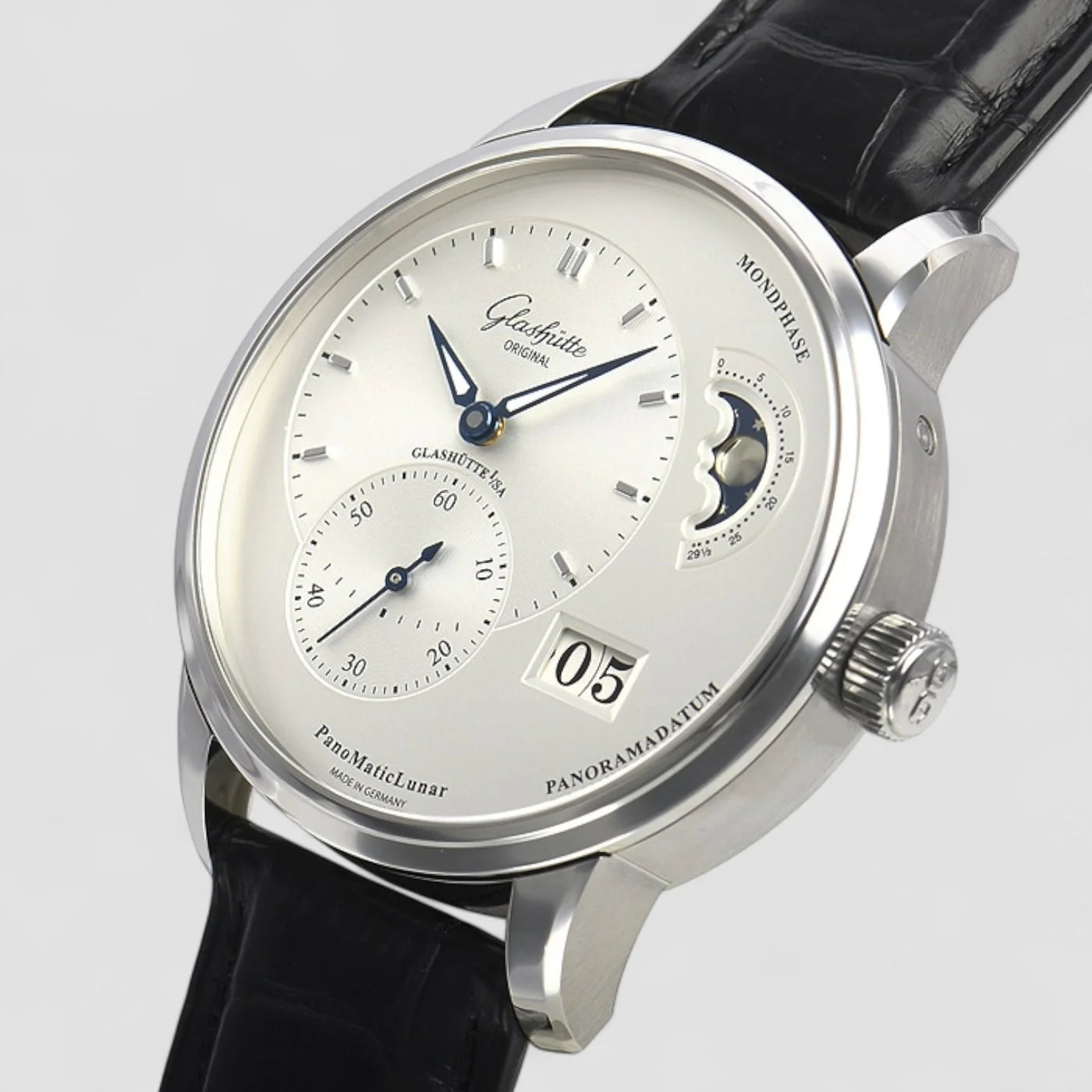 Glashütte Original Panomaticlunar 1-90-02-42-32-05 Full Set