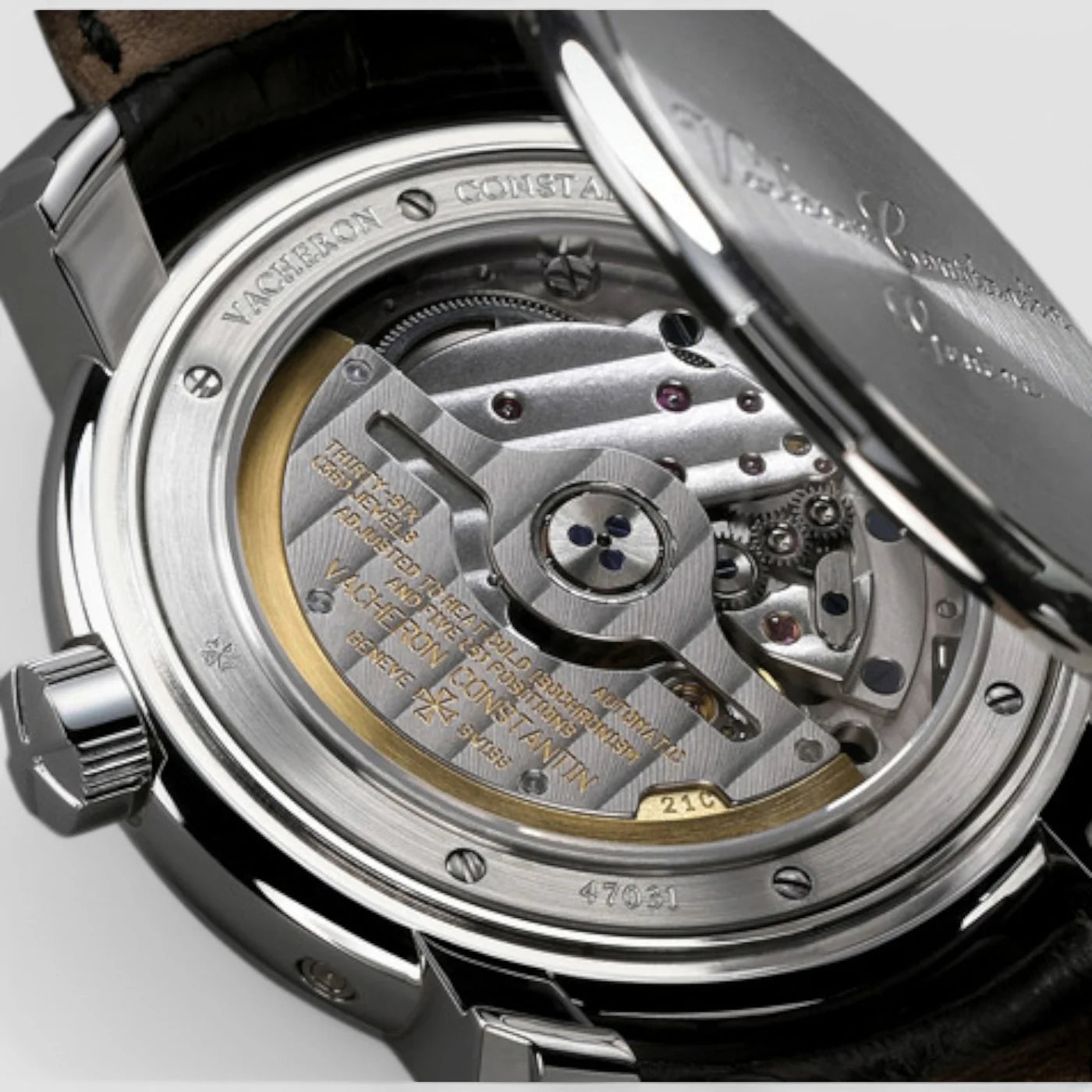 Vacheron Constantin 31 Day Retrograde Perpetual Calendar Men's Watch 47031/000P-8956 New Full Set