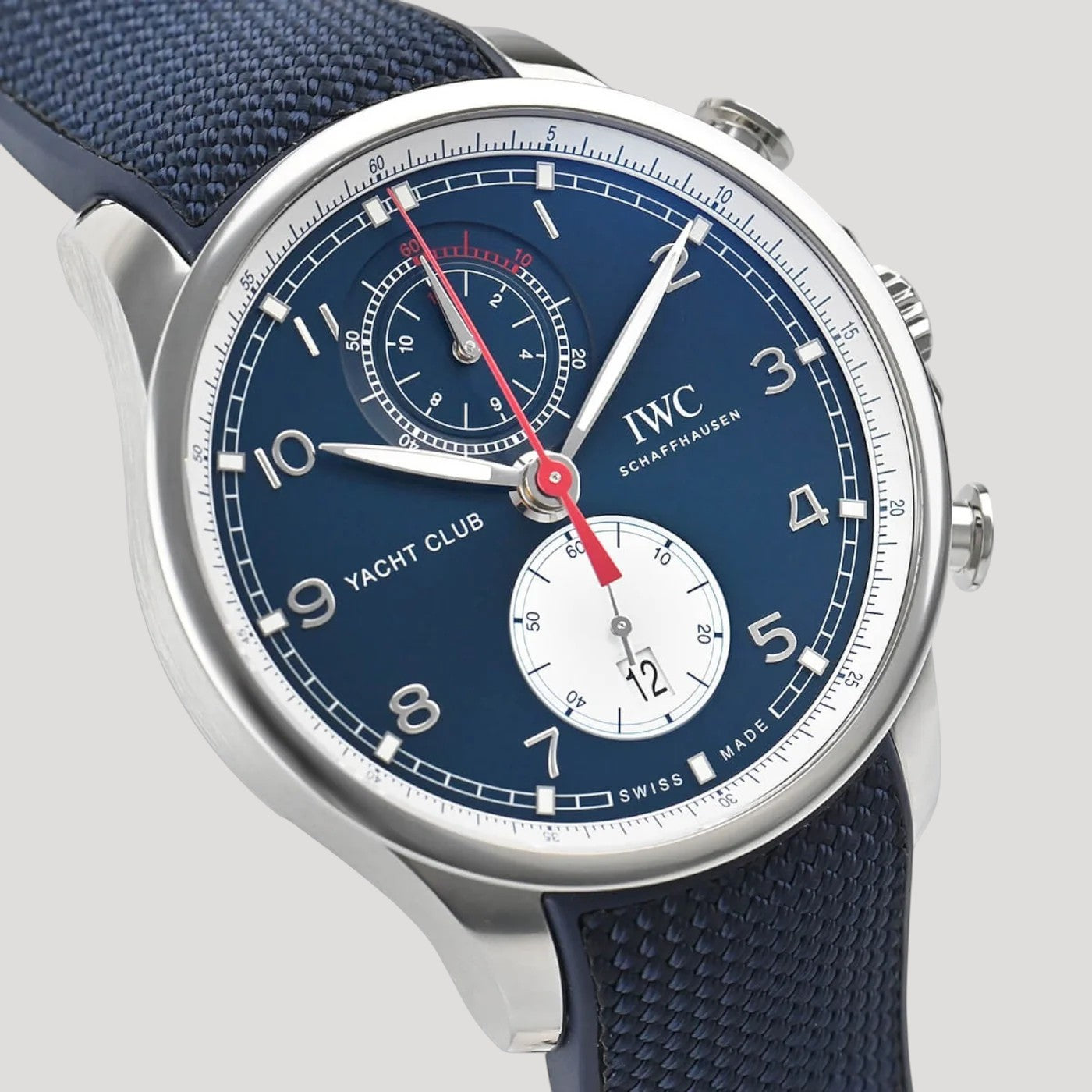 IWC Portugieser Yacht Club Chronograph Edition Orlebar Brown Watch IW390704 New Full Set