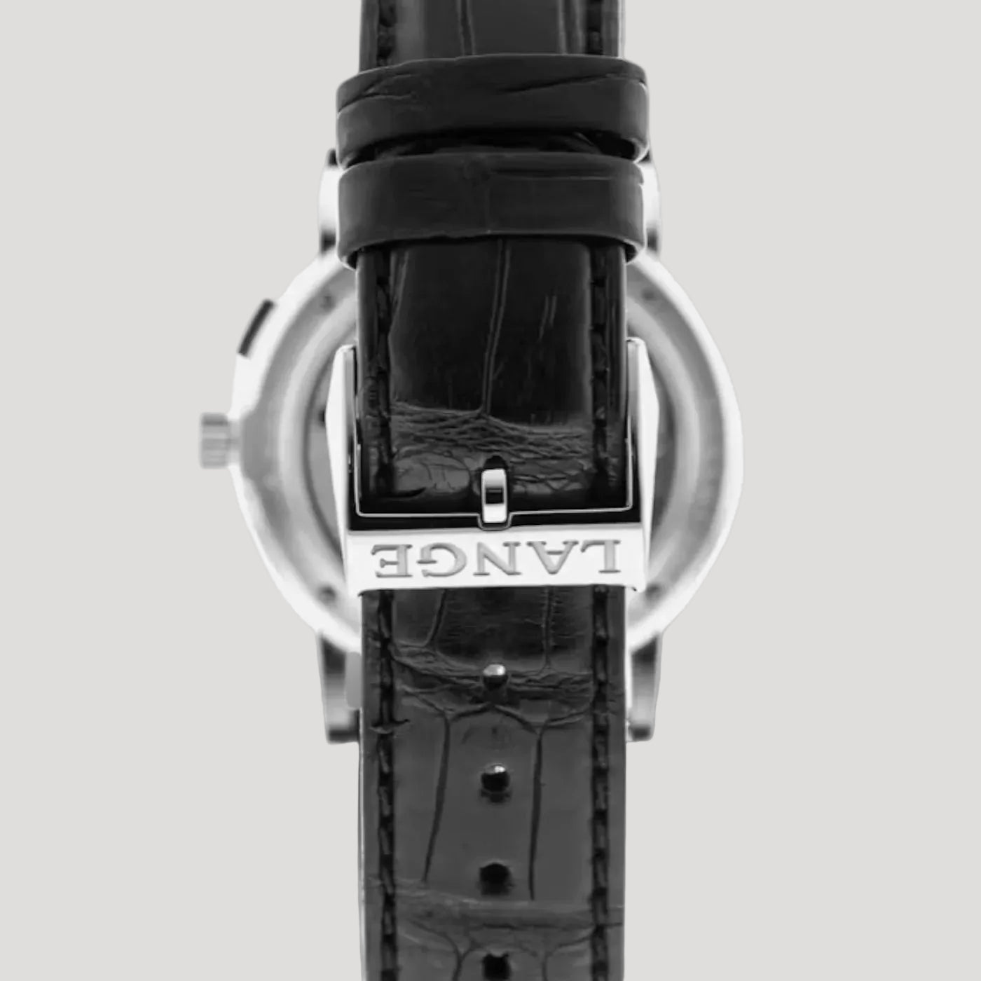 A. Lange & Söhne 18k White Gold Saxonia 105.027 Full Set
