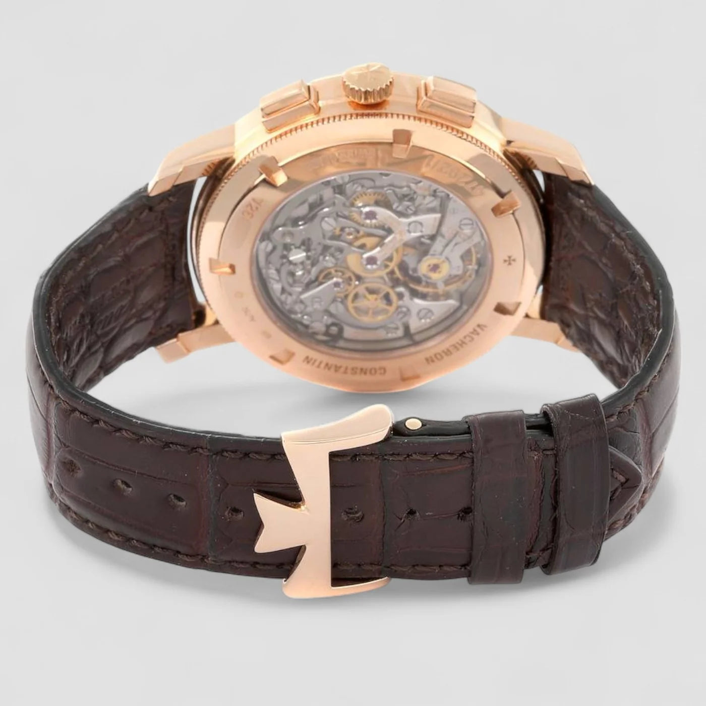 Vacheron Constantin Traditionnelle Perpetual Calendar Chronograph Rose Gold 43MM 47292/  New Full Set000R-9392