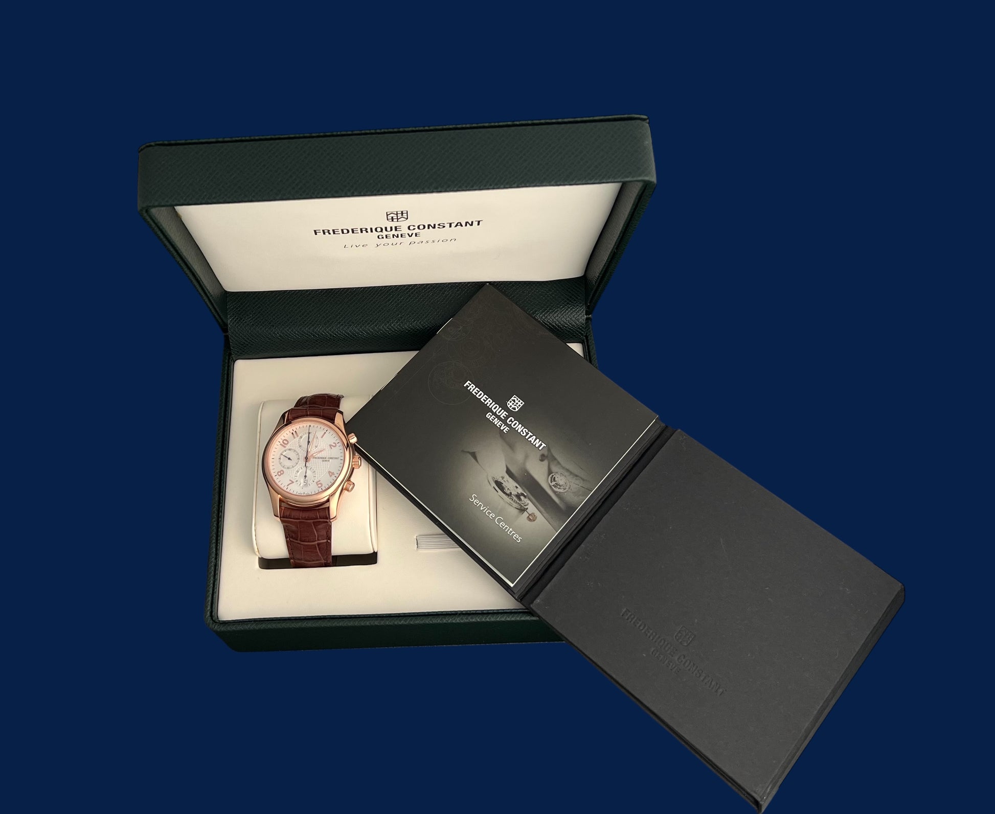 fine Frederique Constant Runabout FC-392XR6B4/6 Limited Edition to 1888, Number 0743, Discontinued Rare