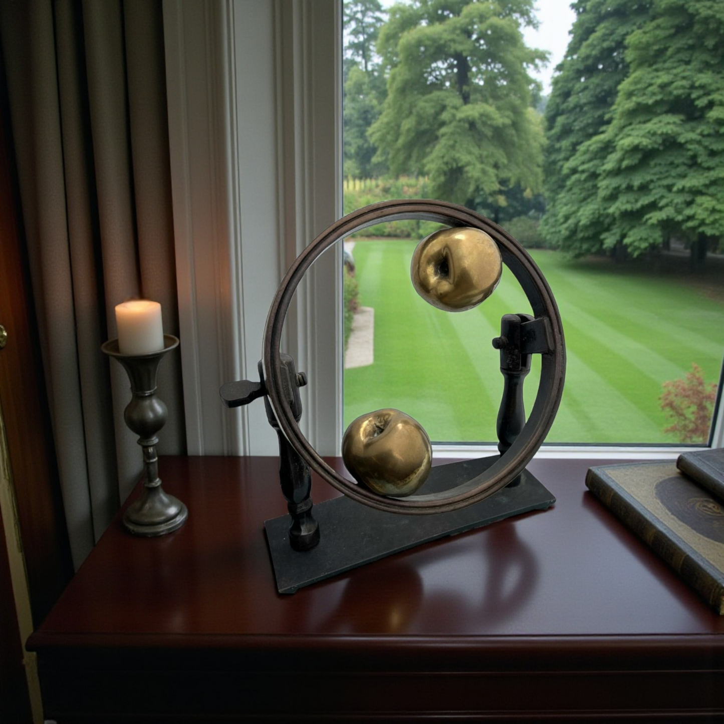 fine and rare Bronze &amp; Brass Sculpture by Vanni Viviani, 1980