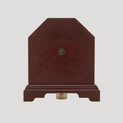 Jaeger, ‘8 Days’, burgundy bakelite clock, 1940s