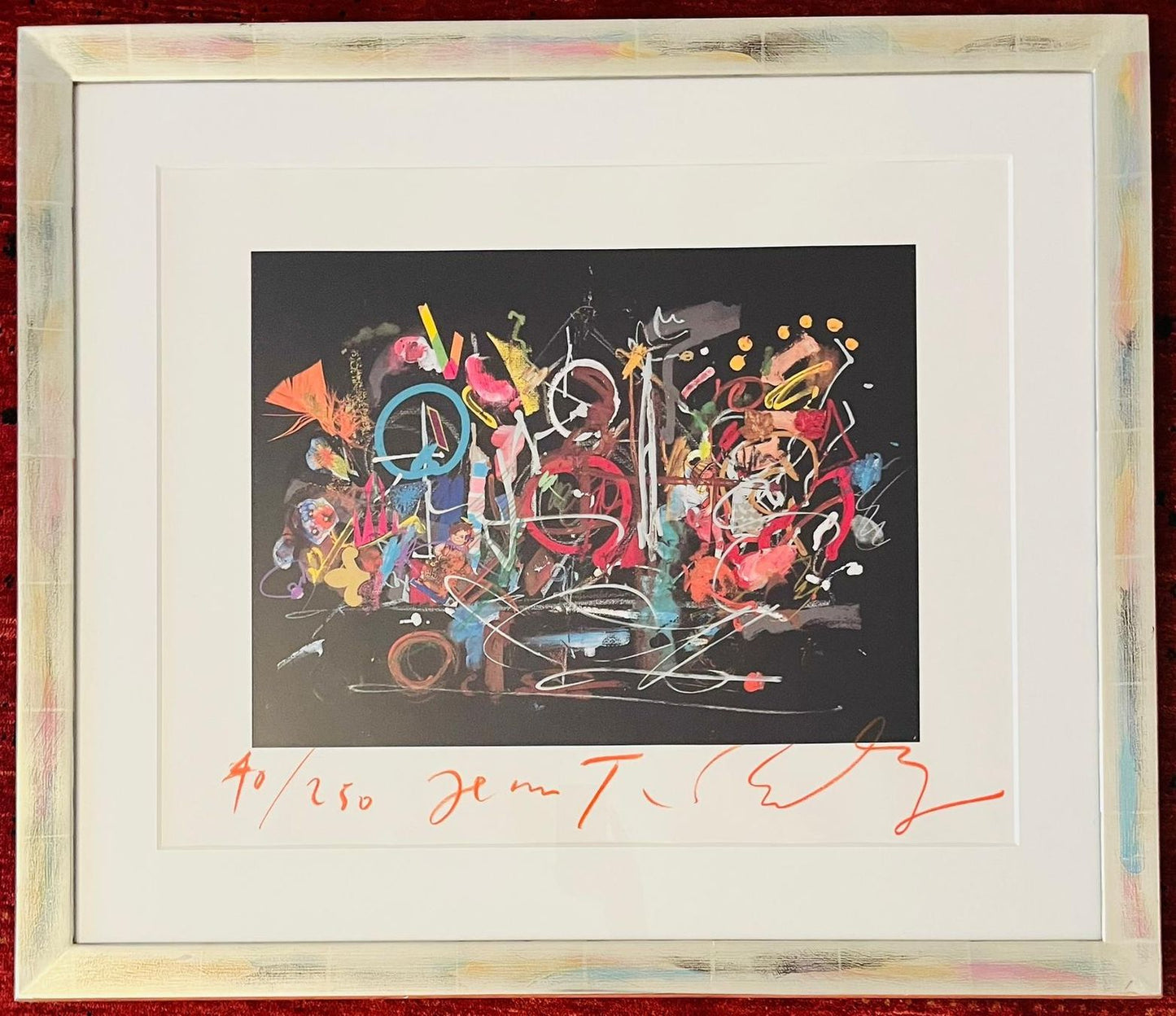 Jean Tinguely Artwork, signed and numbered