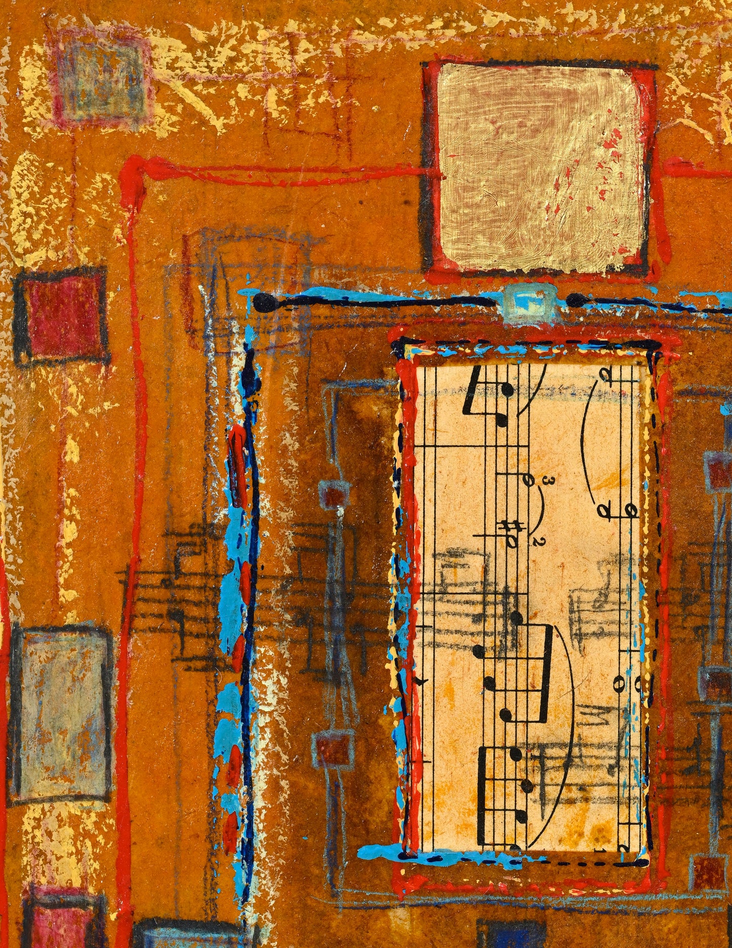 Daryoush Assadi (976), Pair of mixed-media artworks on paper 2006, signed