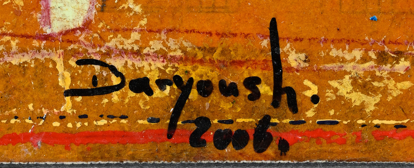 Daryoush Assadi (976), Pair of mixed-media artworks on paper 2006, signed