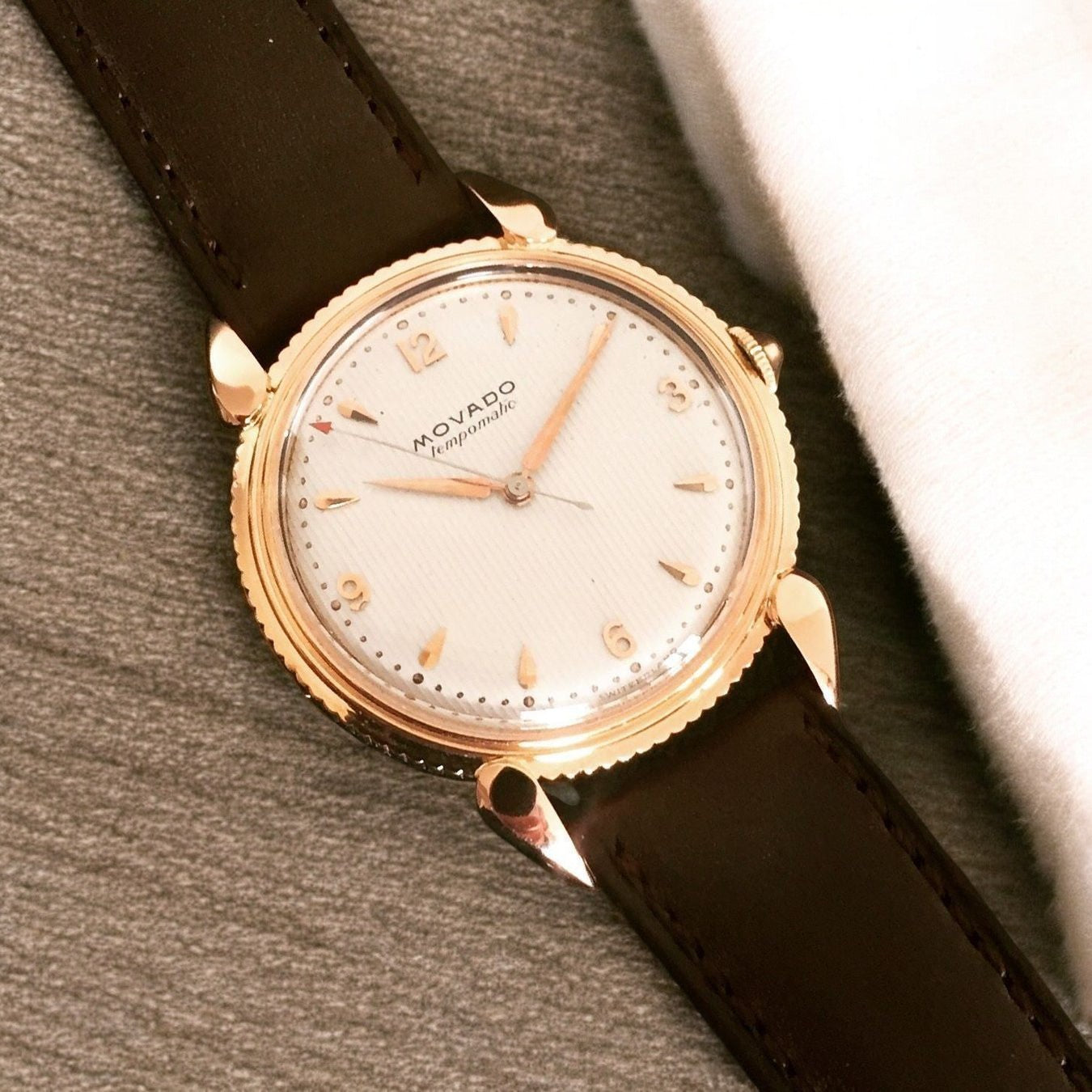 Movado Jumbo 18K Rose Gold  1960', One of One