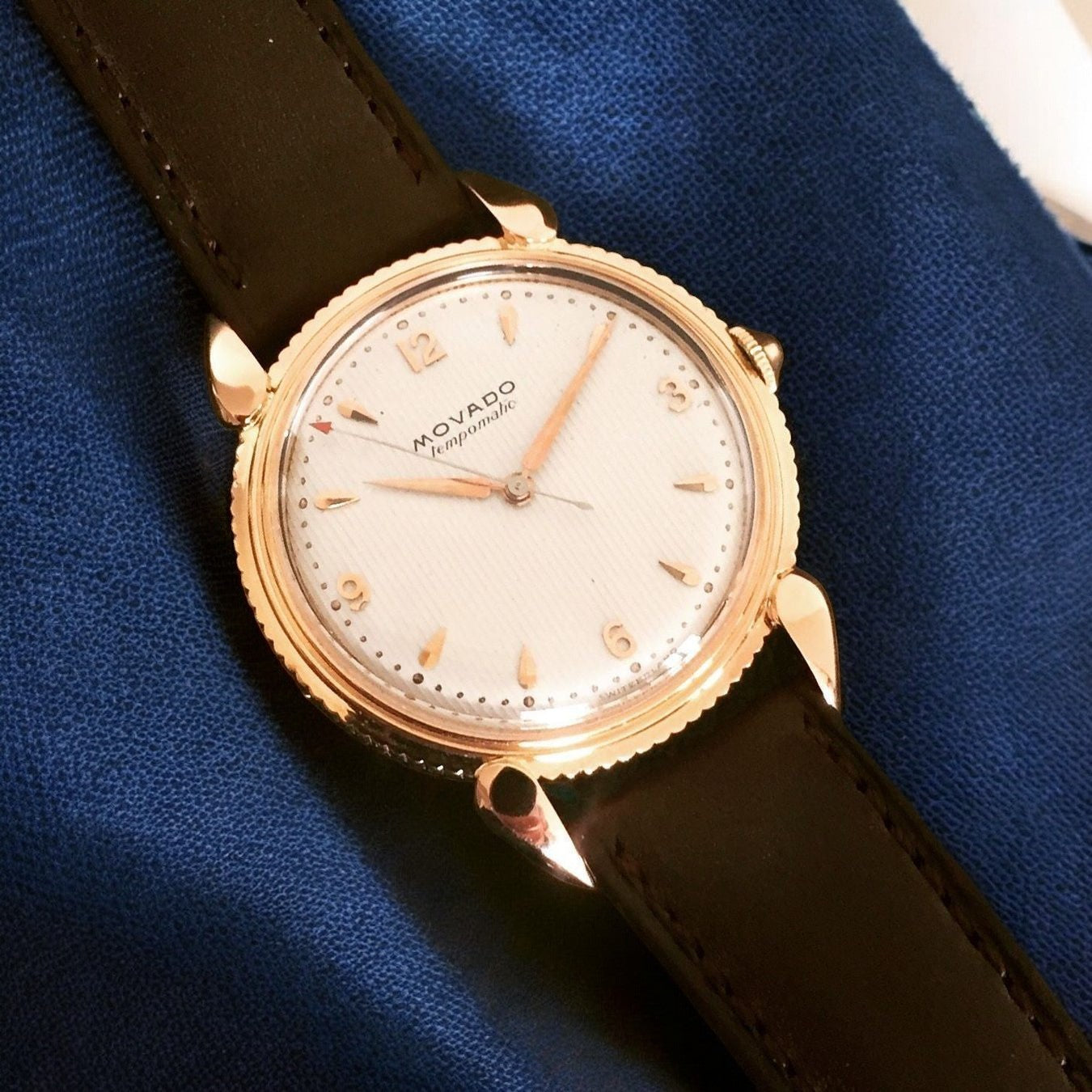 Movado Jumbo 18K Rose Gold  1960', One of One