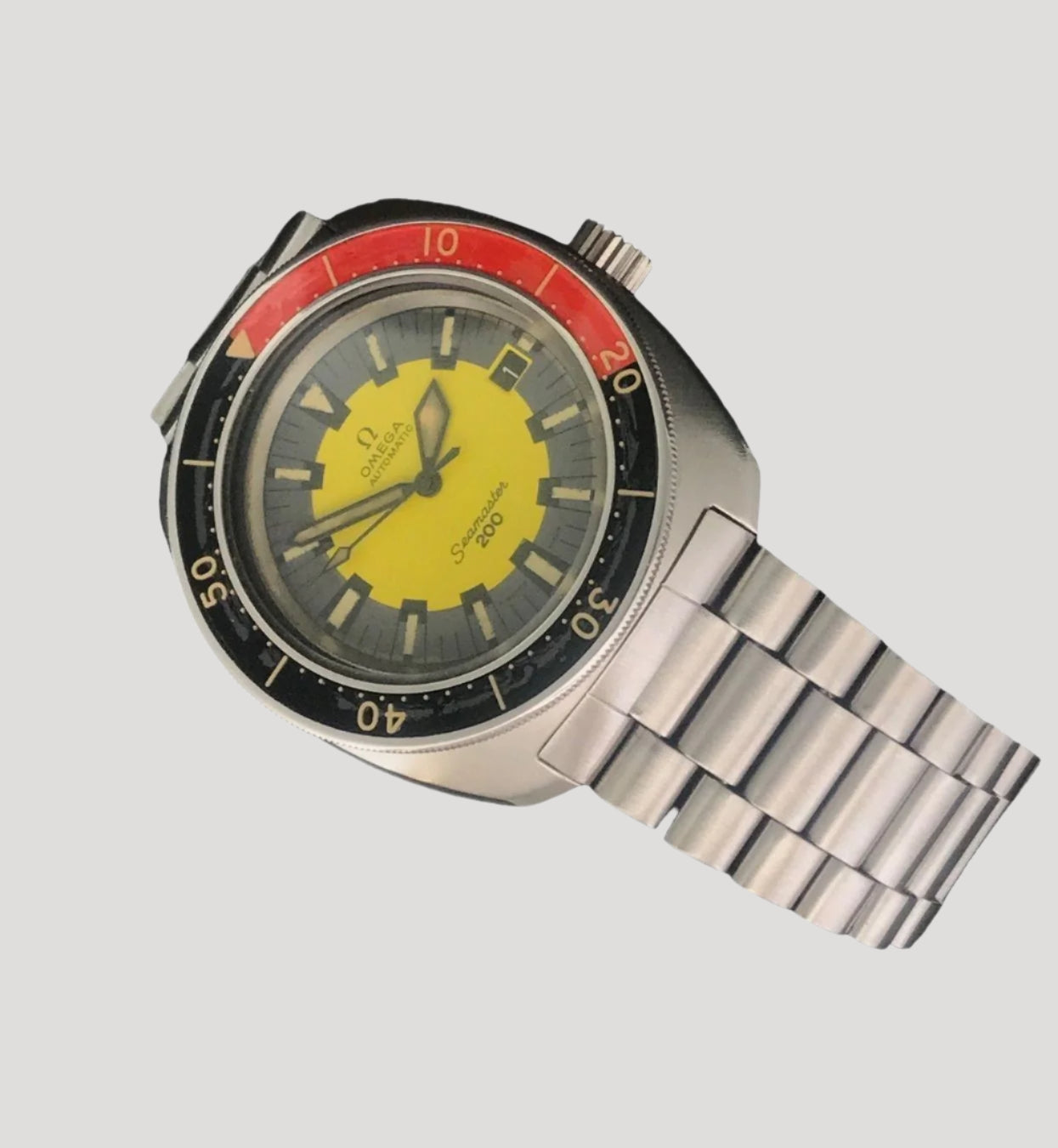 Omega Seamaster 200M "Banana" Ref. 166.068 