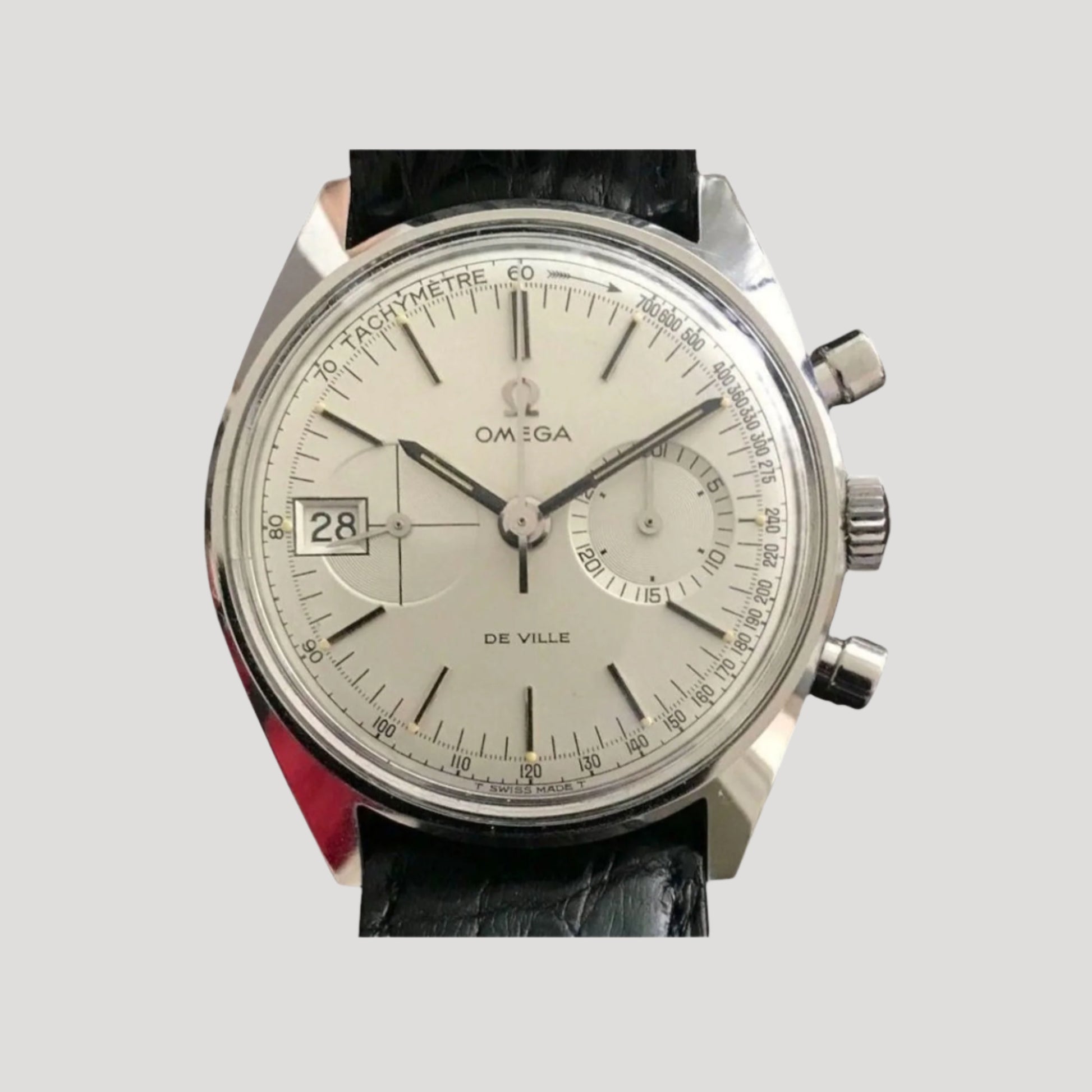 omega de ville-chronograph-vintage-perfect-rare