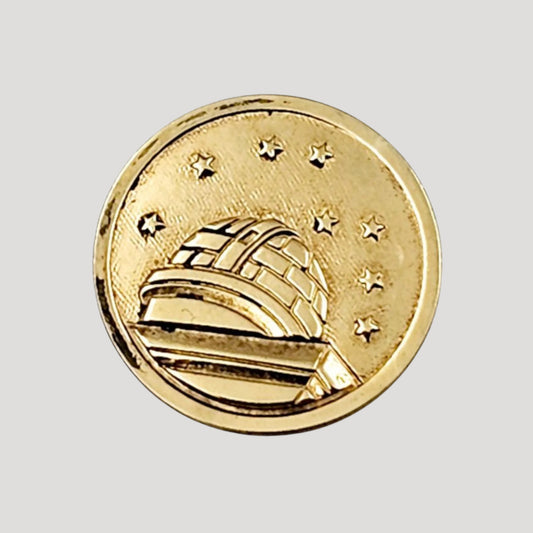 Omega Constellation Backcase Symbol in Gold